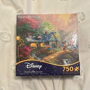 Thomas kinkade Disney Mikey Minnie puzzle - 750 Pieces